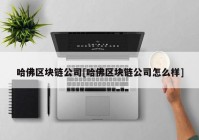 哈佛区块链公司[哈佛区块链公司怎么样]